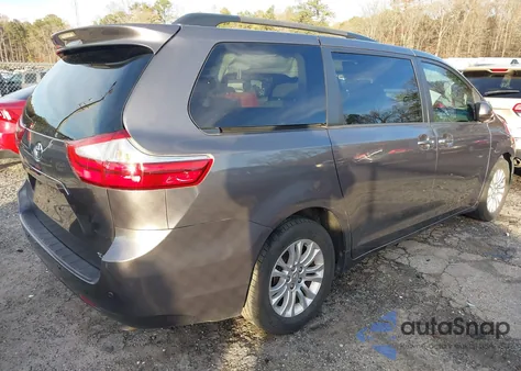 2015 Toyota Sienna Xle Premium 8 Passenger из США, поврежденный, VIN 5TDYK3DC6FS552787